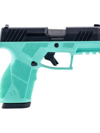 Taurus GX2 Handgun 9mm Luger 13rd Magazines (2) 3.38" Barrel Cyan Frame/Black Slide