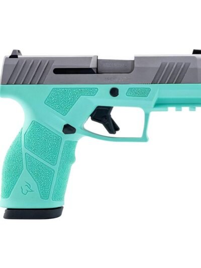 Taurus GX2 Handgun 9mm Luger 13rd Magazines (2) 3.38" Barrel Cyan Frame/Stainless Slide