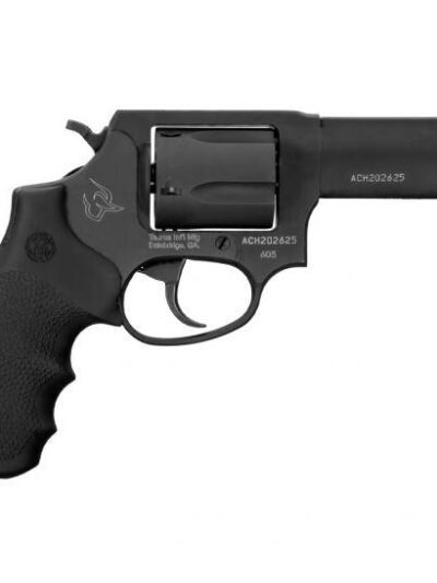 Taurus Defender 605 357 Mag/38 Spl+P Matte Black Oxide 3 in Hogue Rubber Grip Handgun 5rd Magazine