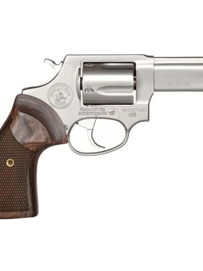 Taurus Executive Grade Model 605 Handgun .357 Mag 5rd Capacity 3'' Barrel Stainless Finish Wood Grips