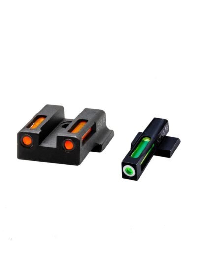 HIVIZ LiteWave H3 sight Orange/Green LitePipe/White front ring fits S&W M&P 9EZ models