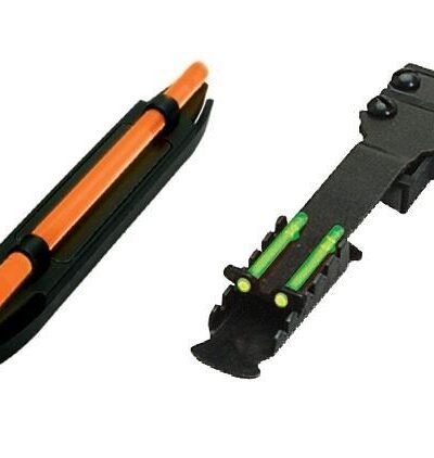 Hiviz C-Series Magnetic Turkey/Deer Sight Set Green/Orange Front Green Rear Narrow Model