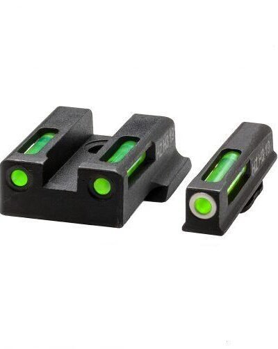 HIVIZ LiteWave H3 sight Green LitePipe/White front ring fits S&W M&P EZ380