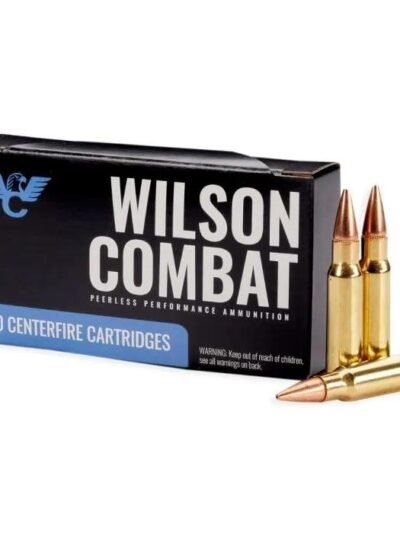 Wilson Combat Hornady BTHP Rifle Ammunition 6.8 SPC 110gr BTHP 2600 fps 20/ct
