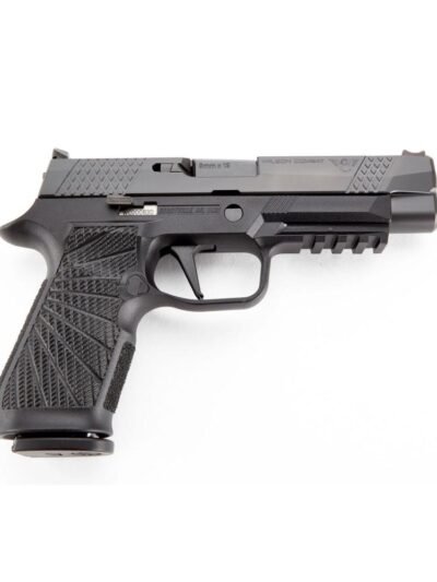 Wilson Combat/SIG P320 Full-Size Handgun 9mm Luger 17rd Magazines (2) 4.7" Barrel Black Grip Module Action Tune Straight Trigger