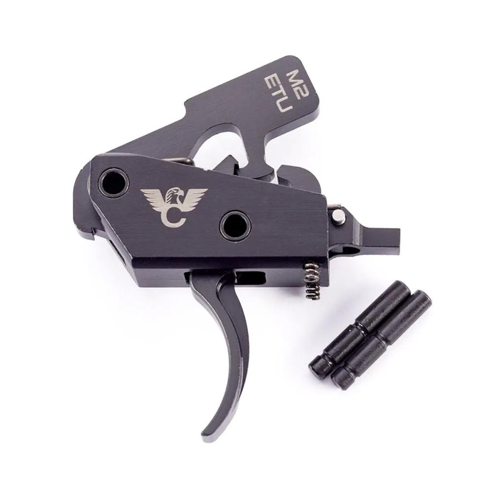 Wilson Combat AR Enhanced Trigger Unit Two Stage 4-4.5 lb Curved Black