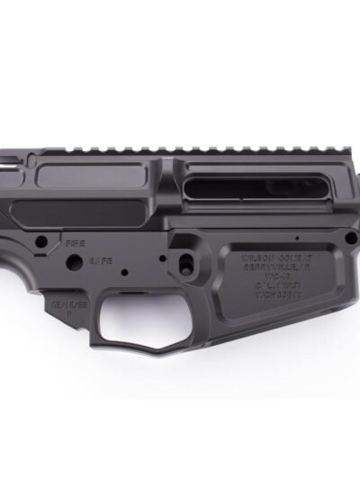 Wilson Combat AR-10 Receiver Set Lower/Upper Matched Set Billet with Lightweight Upper Black