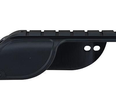 Weaver No Gunsmith Saddle Saddle Shotgun Mount - Mossberg 500 & 835 12-Gauge Only - Matte