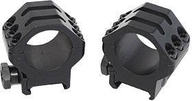 Weaver 6-Hole Aluminum Scope Rings  - Matte - 1" Medium