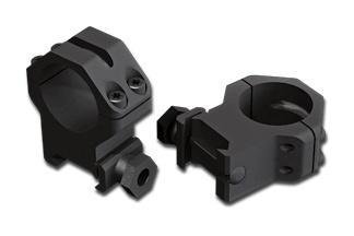Weaver 4-Hole Skeleton Aluminum Scope Rings - Matte - 30mm - High