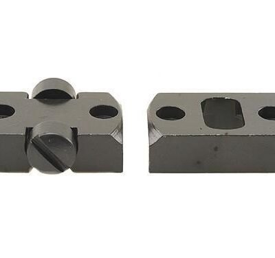 Weaver 2-Piece Grand Slam Steel Dovetail Scope Base - CVA Round Receiver Black