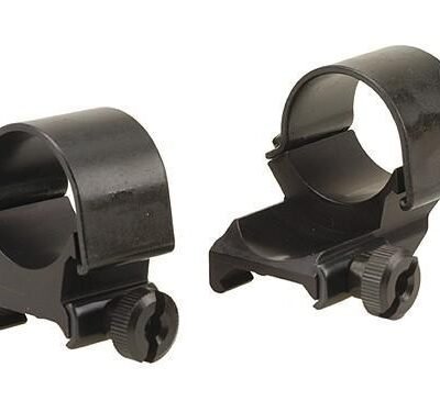 Weaver Detachable Extension Top Mount Aluminum Scope Rings - 1" High EXT - Matte
