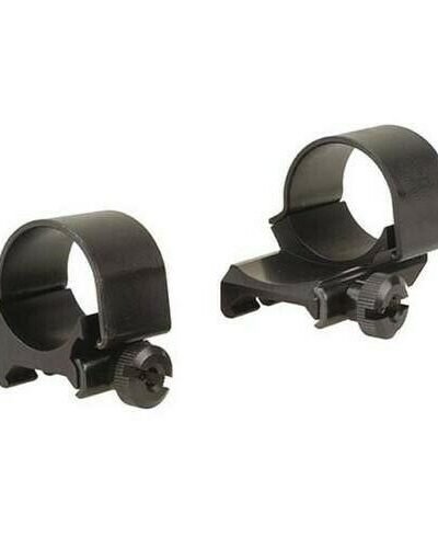 Weaver 2-Piece Detachable Top Mount Scope Rings 1" Medium EXT - Matte