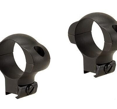 Weaver Grand Slam .22 cal Rimfire Ringmounts 1" High Matte Black