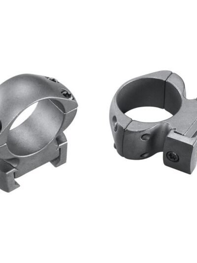 Weaver 2-Piece Grand Slam Steel Top Mount Scope Rings 1" High Matte (Windage Adjustable)