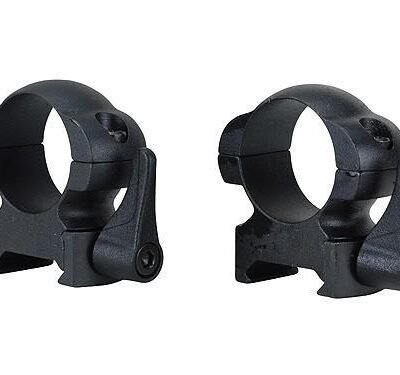 Weaver Grand Slam Leaver-Lok Top Mount Steel Scope Rings 1" HIgh Matte