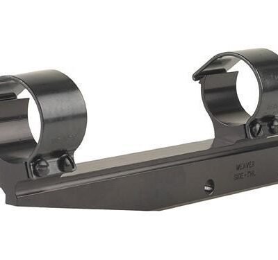 Weaver Detachable Side Mount Aluminum Scope Rings & Base Mount 1" High (Long Style)