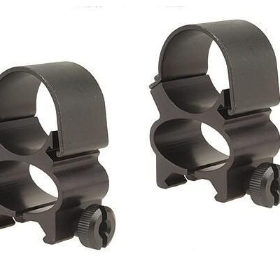 Weaver Detachable See-Thru Scope Rings - 1" Matte