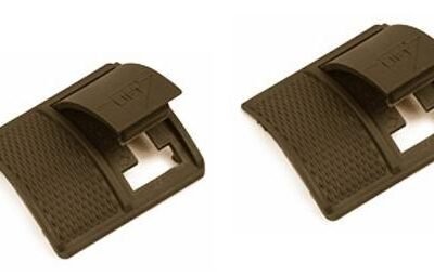 Weaver Short Locking Rail Panel Short - 1.6" Short 2 pk - Dark Earth