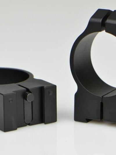 Warne 2-Piece Maxima Fixed Scope Ringmounts with Grooved Receiver - Tikka 30mm Medium Matte