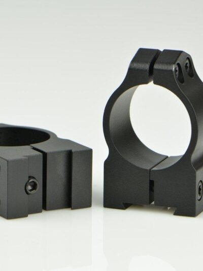 Warne Maxima Fixed (16mm Dovetail) Scope Ringmount with Grooved Receiver Fits CZ527 1" Medium Matte