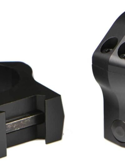 Warne 2-Piece Picatinny Style Mountain Tech Scope Rings 1" Low - Matte