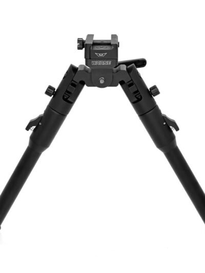 Warne Skyline Lite Bipod with Fixed Picatinny Rail Interface Black