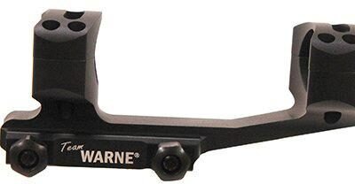 Warne Tactical Quick Detach X-SKEL Extended Cantilever Mount 1" Black