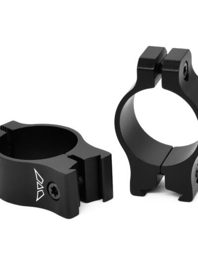Warne Vapor 2-Piece Rimfire Scope Rings 1'' Low - Anodized