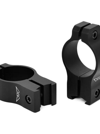 Warne Vapor 2-Piece Rimfire Scope Rings 1'' High - Anodized