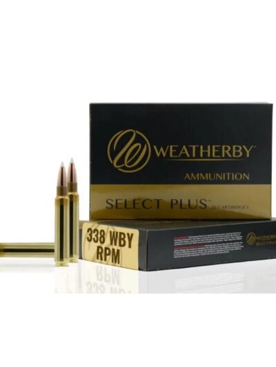 Weatherby Select Plus Barnes TTSX Rifle Ammunition .338 WBY RPM 225gr PT 2800 fps 20/ct