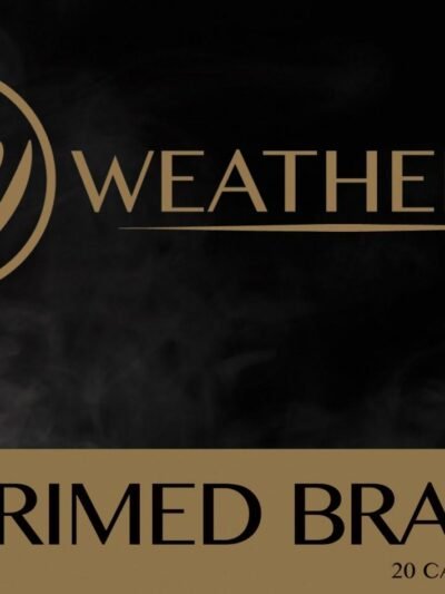 Weatherby Unprimed Brass Rifle Cartridge Cases 6.5mm / .300 Wby Mag 20/ct
