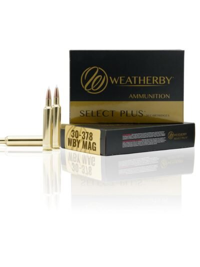 Weatherby Select Plus Rifle Ammunition 30-378 Wby Mag 180 gr Scirocco 3500 fps 20/ct