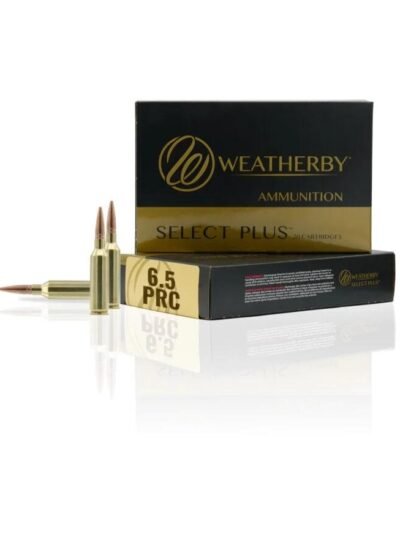 Weatherby Select Plus Rifle Ammunition 6.5 PRC 130gr Scirocco 3025 fps 20/ct