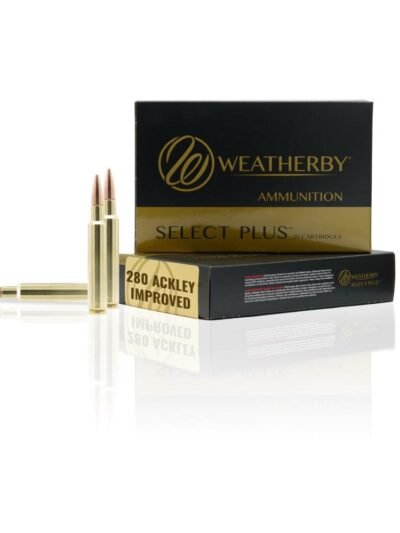 Weatherby Rifle Ammo .280 Ackley Improved 139 gr BTHP 3050 fps 20/ct