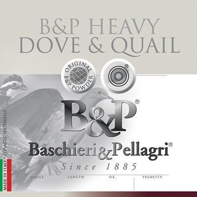 B&P Dove & Quail Shotshells- 28 ga 2-3/4 In 15/16 oz #6 1300 fps 25/ct(Box Printed as 7/8-Shells are 15/16)