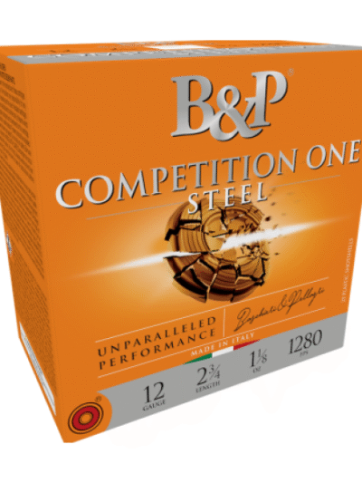 B&P Competition One Steel Shot Shotshells 12 ga. 2-3/4" 1-1/8 oz 1280 fps #7.5 25/ct