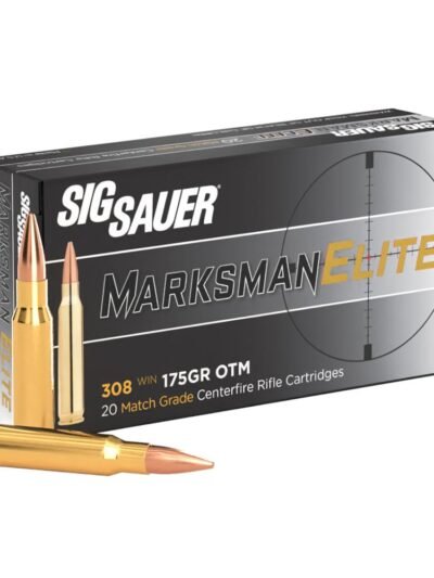 Sig Sauer Elite Match Rifle Ammunition .308 Win 175gr OTM 20/ct