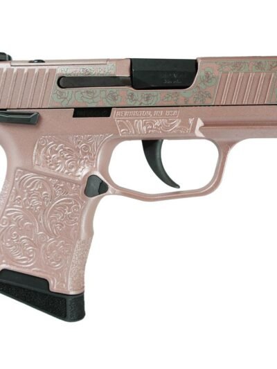 Sig Sauer Exclusive "Rose Gold N Roses" P365-380 Handgun 380 Auto 10rd Magazine 3.1" Barrel Black Manual Safety