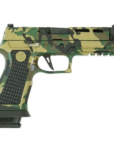 Sig Sauer P320 Spectre Comp Handgun 9mm Luger 21rd Magazines (2) 4.6" Barrel Woodland Camo SC81