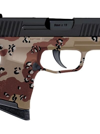 Sig Sauer P365 Custom "Chocolate Chip Hydro Dip Frame" Handgun 9mm Luger 10rd Magazines 3.1" Barrel Black Slide