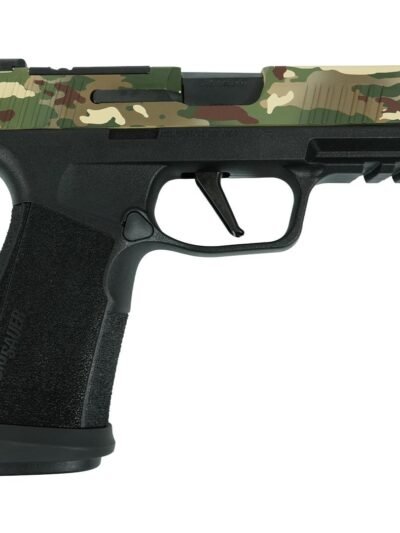 Sig Sauer P365 "MuiltiCam" XMACRO TACOPS Handgun 9mm Luger 17rd Magazines(4) 3.7" Barrel Black Grip