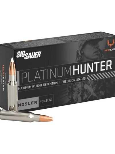 Sig Sauer Platinum Hunter Accubond Rifle Ammunition .270 Win 150gr PT 3200 fps 20/ct