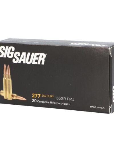 Sig Sauer Elite Ball Rifle Ammunition .277 Fury 135gr FMJ 2750 fps 20/ct