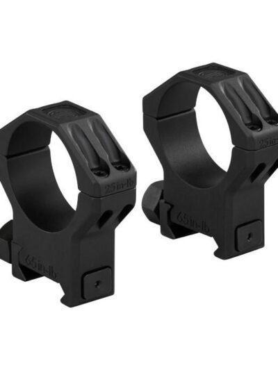 Sig Sauer Alpha6 Scope Ring Set 34mm High Profile 1.12" Al Matte Black
