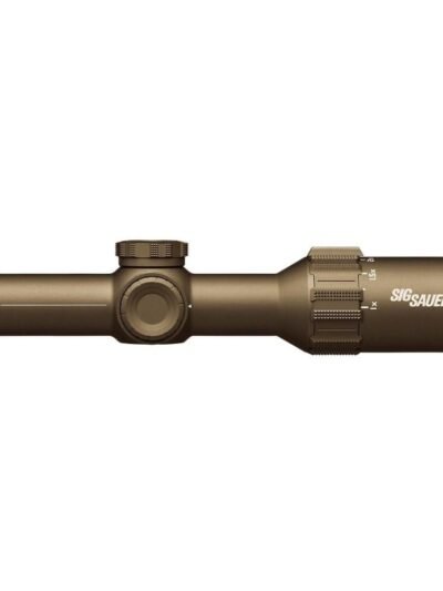 Sig Sauer TANGO6T Rifle Scope 1-6X24mm 30mm SFP FL-6 Hellfire Illum Flat Dark Earth