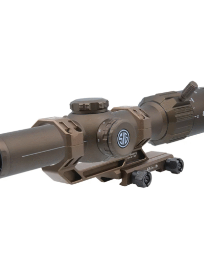 Sig Sauer Tango MSR Rifle Scope 1-10x28mm 34mm SFP Illum MSR BDC10 Reticle 0.5 MOA Coyote