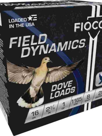 Fiocchi Lead Dove & Quail Shotshells 16ga 2-3/4 in 1oz 1165 fps #8 25/ct