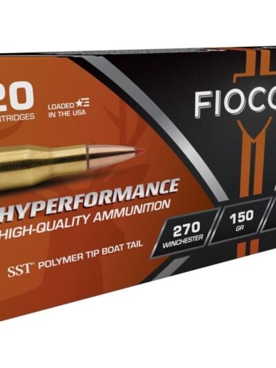 Fiocchi Hyperformance Hunt Rifle Ammunition .270 Win 150 gr SST 2860 fps 20/ct