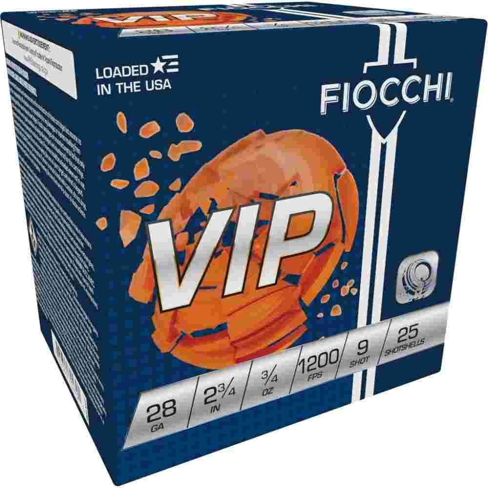 Fiocchi Exacta Target Loads 28 ga 2 3/4" MAX 3/4 oz #9 1200 fps - 25/box